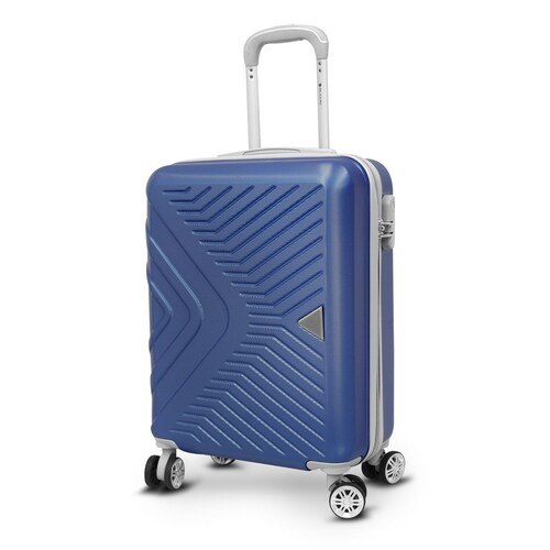 Maleta Individual Azul Vertical Rígida Rodante de 20" Optimo 3 Mccarthy