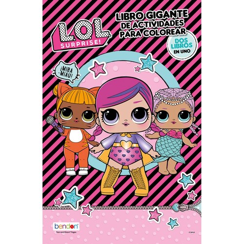 Lol Surprise. Libro Gigante para Colorea Penguin Rhge