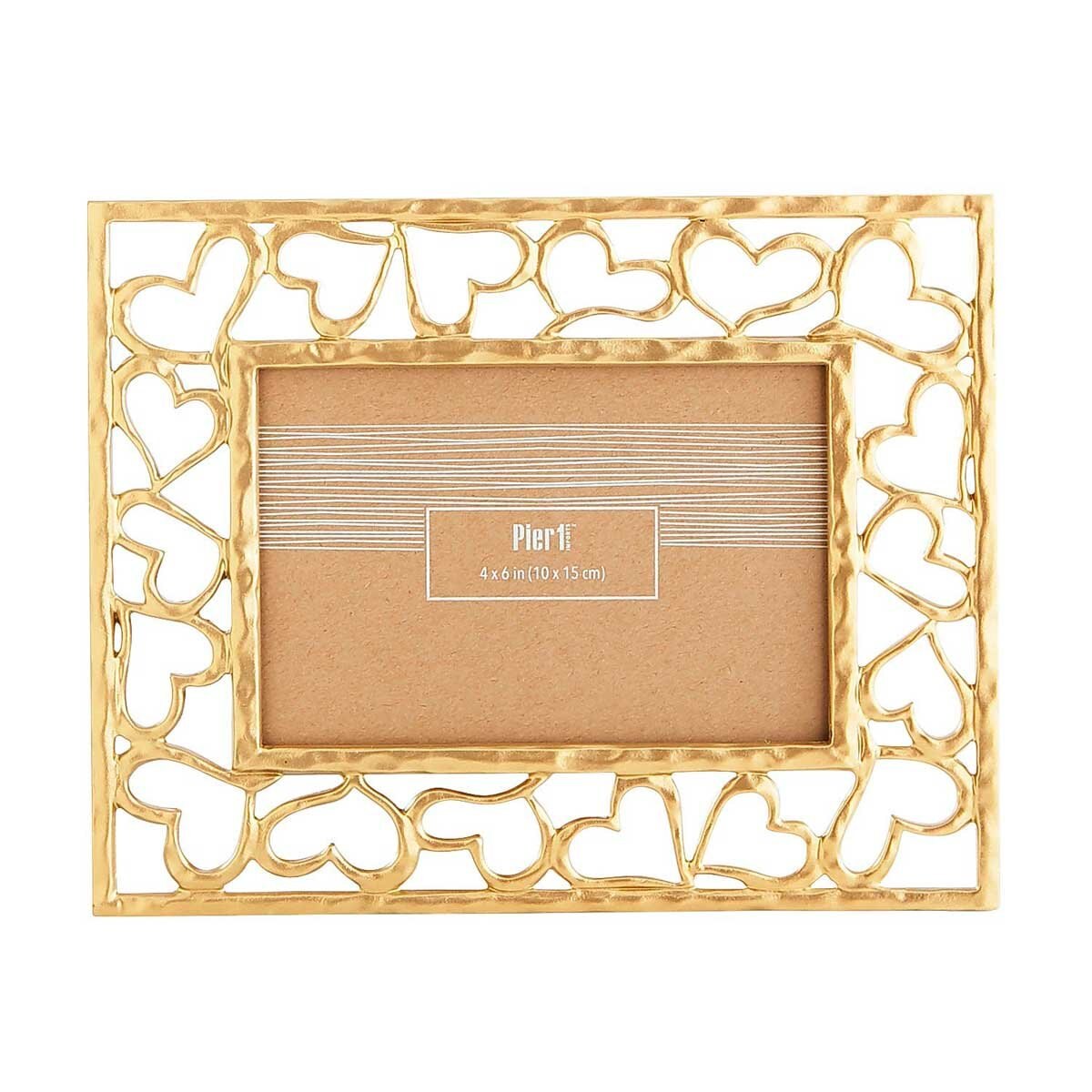 Marco Gold Heart 4X6 Pier 1 Imports
