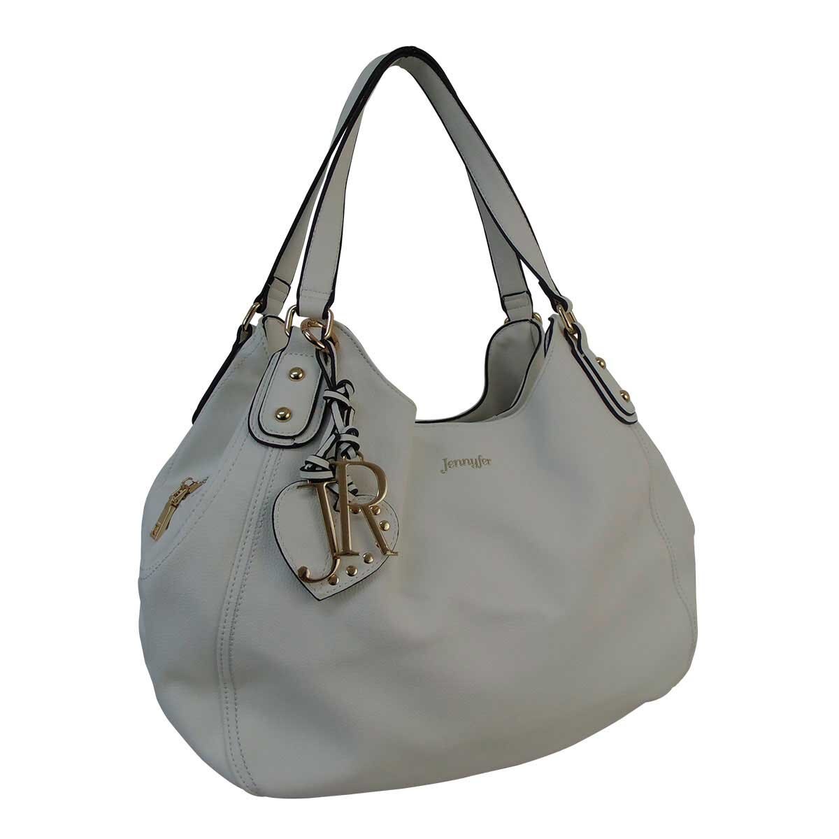 Bolso Color Blanco con Dos Asas Jennyfer