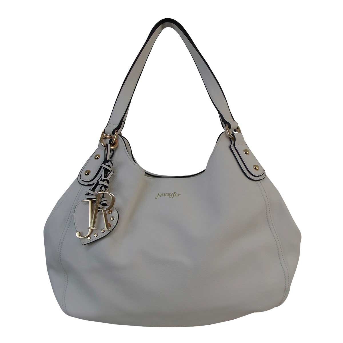 Bolso Color Blanco con Dos Asas Jennyfer