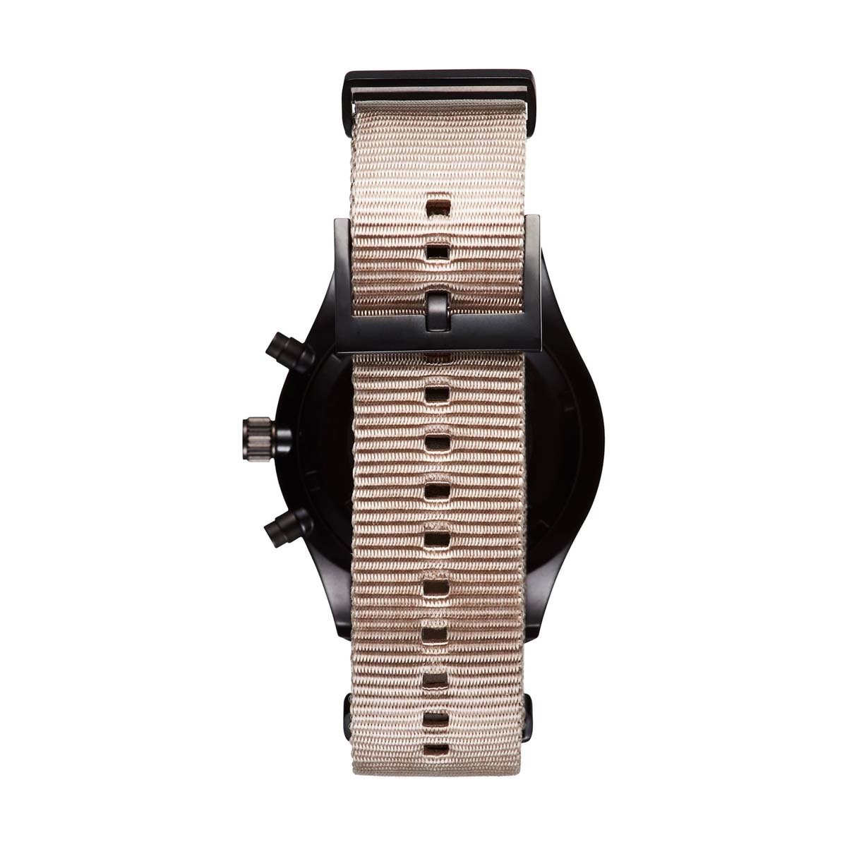 Reloj de Nylon Nude con Carátula Negra para Caballero Mvmt Voyager