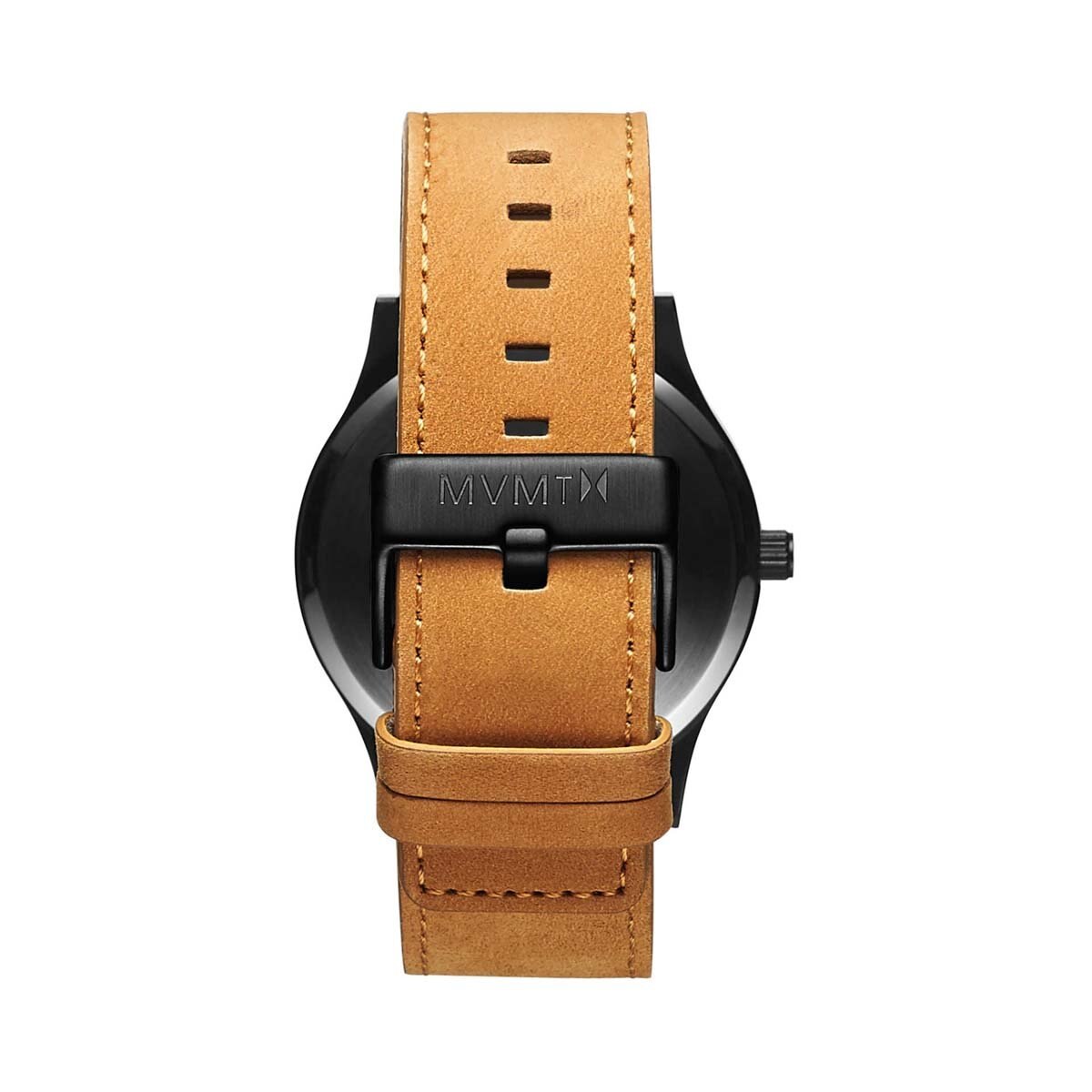Reloj de Piel Marrón con Carátula Negra para Caballero Mvmt Classic