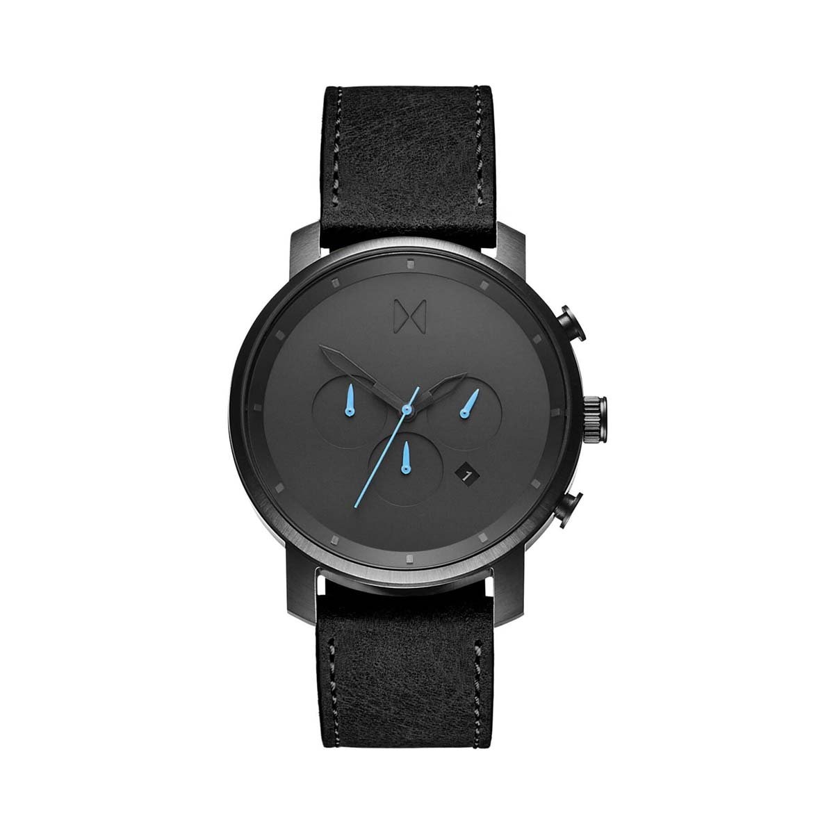 Reloj Negro con Carátula Negra para Caballero Mvmt Chrono
