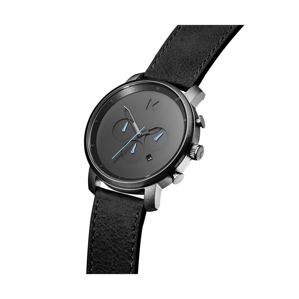 Reloj Negro con Carátula Negra para Caballero Mvmt Chrono