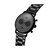 Reloj Negro con Car&aacute;tula Gris para Caballero Mvmt Blacktop