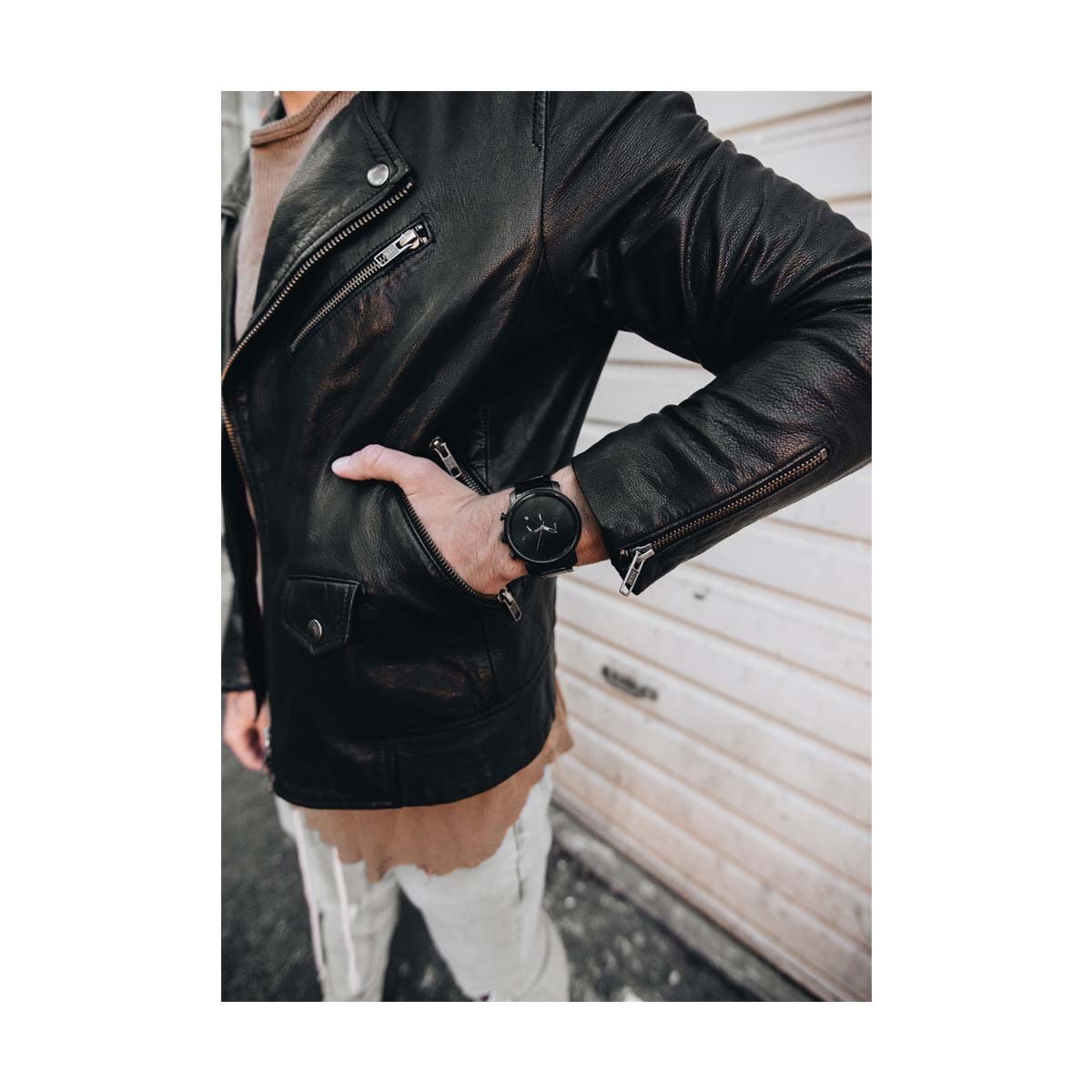 Reloj Negro para Caballero Mvmt Chrono