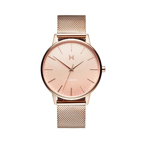 Reloj Oro Rosa con Carátula Rosa para Dama Mvmt Boulevard