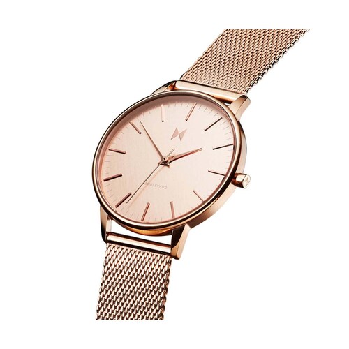 Reloj Oro Rosa con Carátula Rosa para Dama Mvmt Boulevard