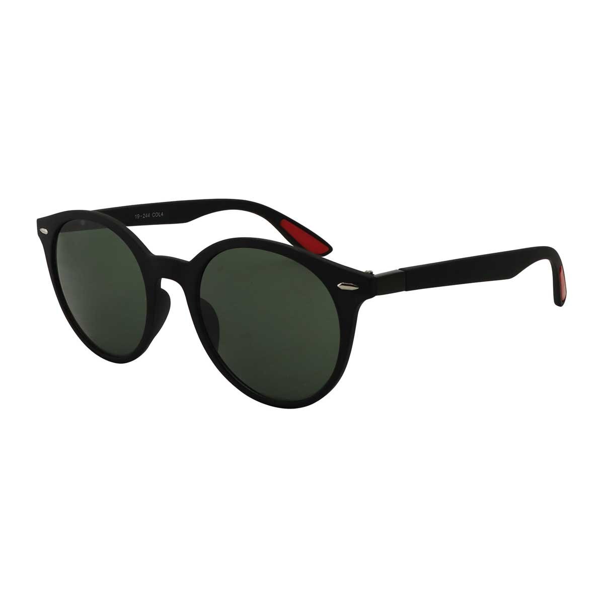 Lentes Rnd Pas Negro Micas Humo Emanuel Ungaro