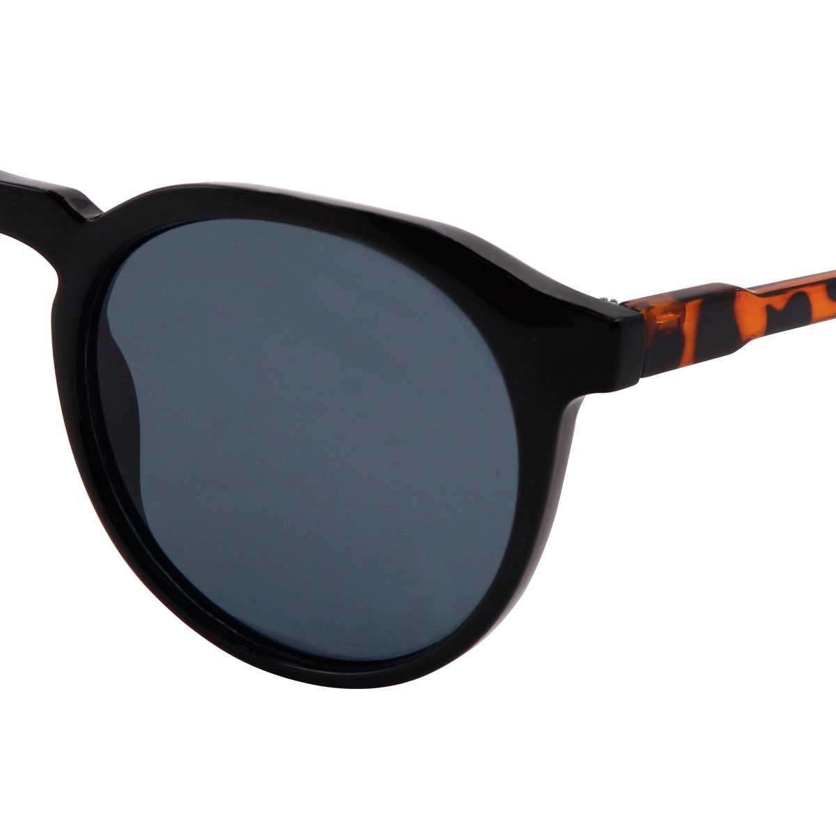 Lentes Rnd Pas Negro/carey Micas Humo Mossimo