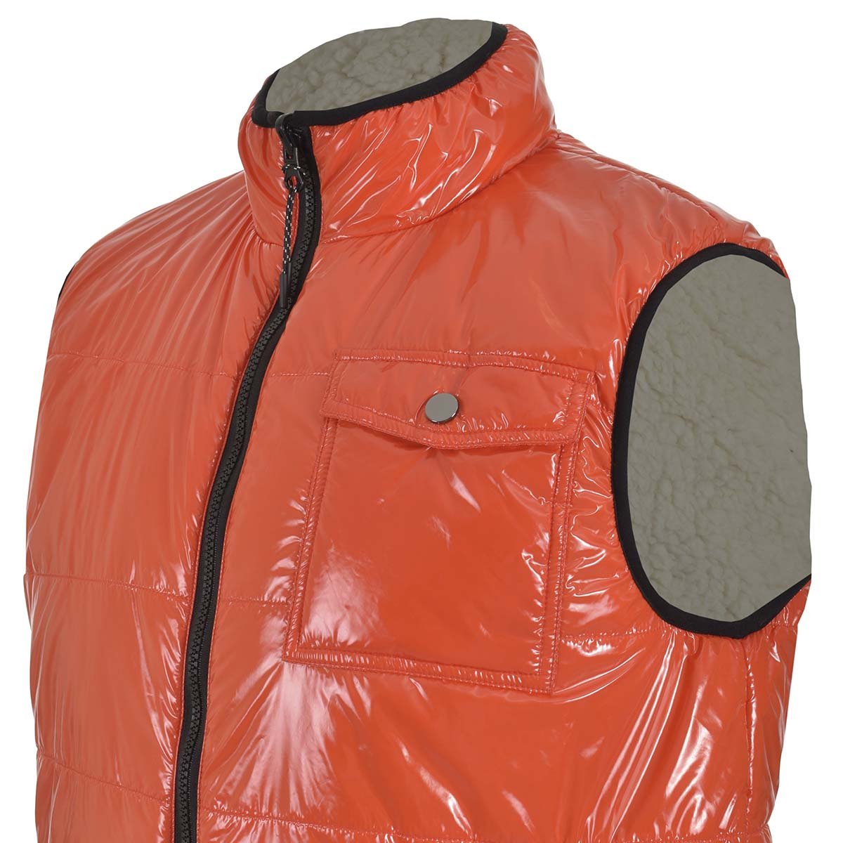 Chaleco Naranja Doble Vista J. Opus para Caballero