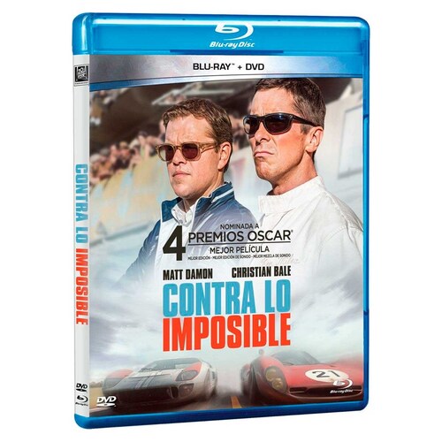 Blu Ray + Dvd Contra lo Imposible
