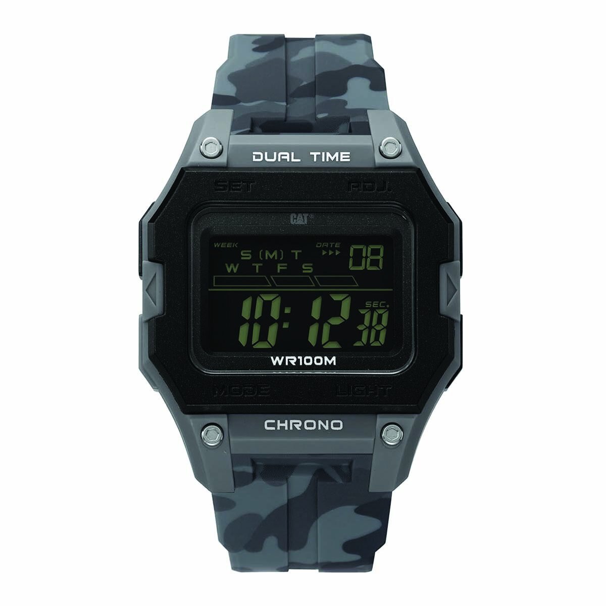 Reloj Digital Gris para Caballero Caterpillar