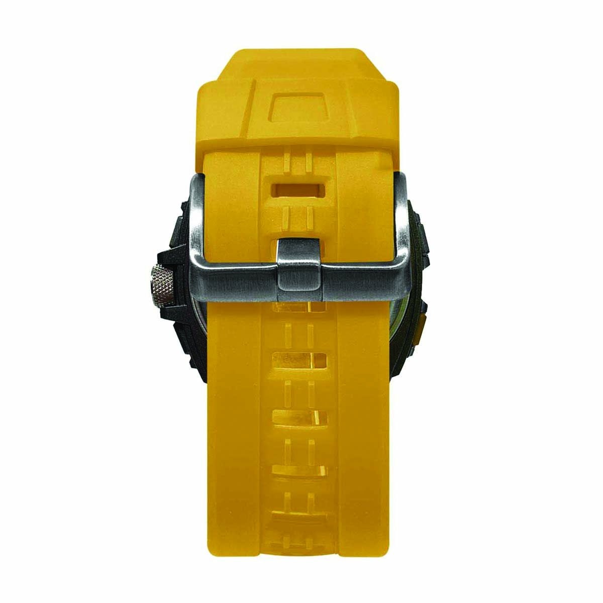 Reloj Negro con Carátula Amarilla para Caballero Caterpillar