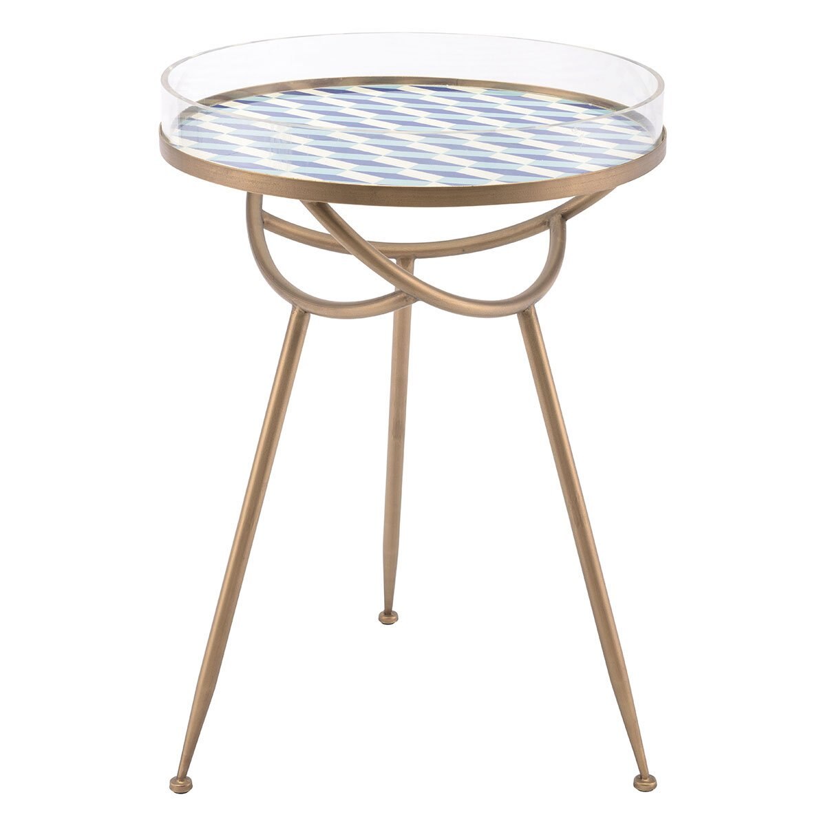 Mesa Ocasional Redonda Latice Zuo