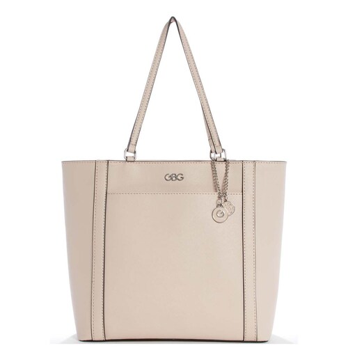 Bolso Carpathian Tipo Carryall Color Beige G By Guess