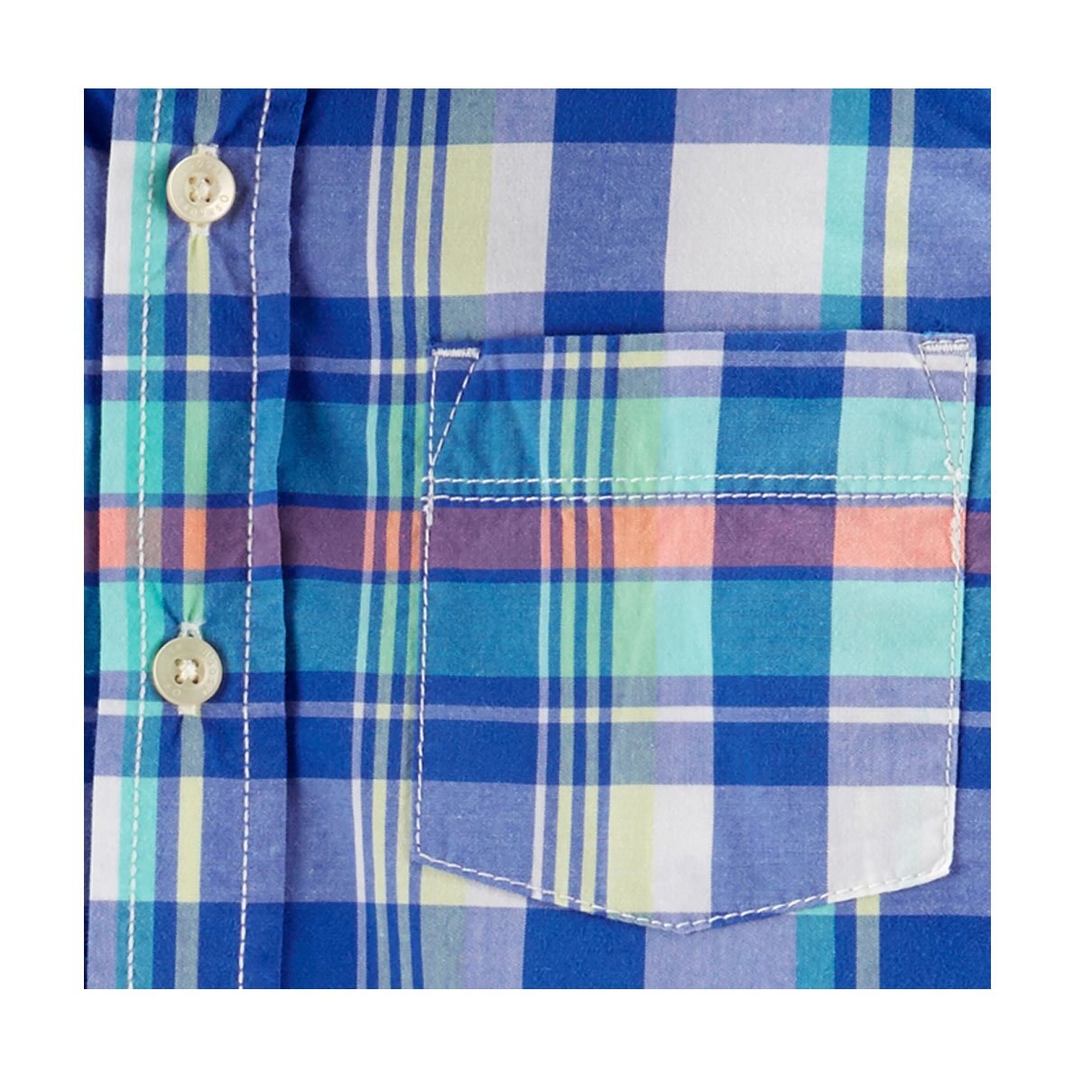 Camisa Azul Multicolor Osh Kosh para Niño