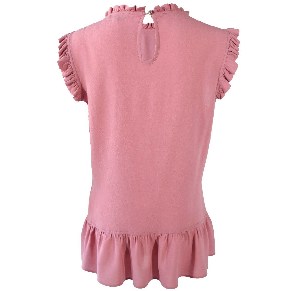 blusa de tirantes con olanes