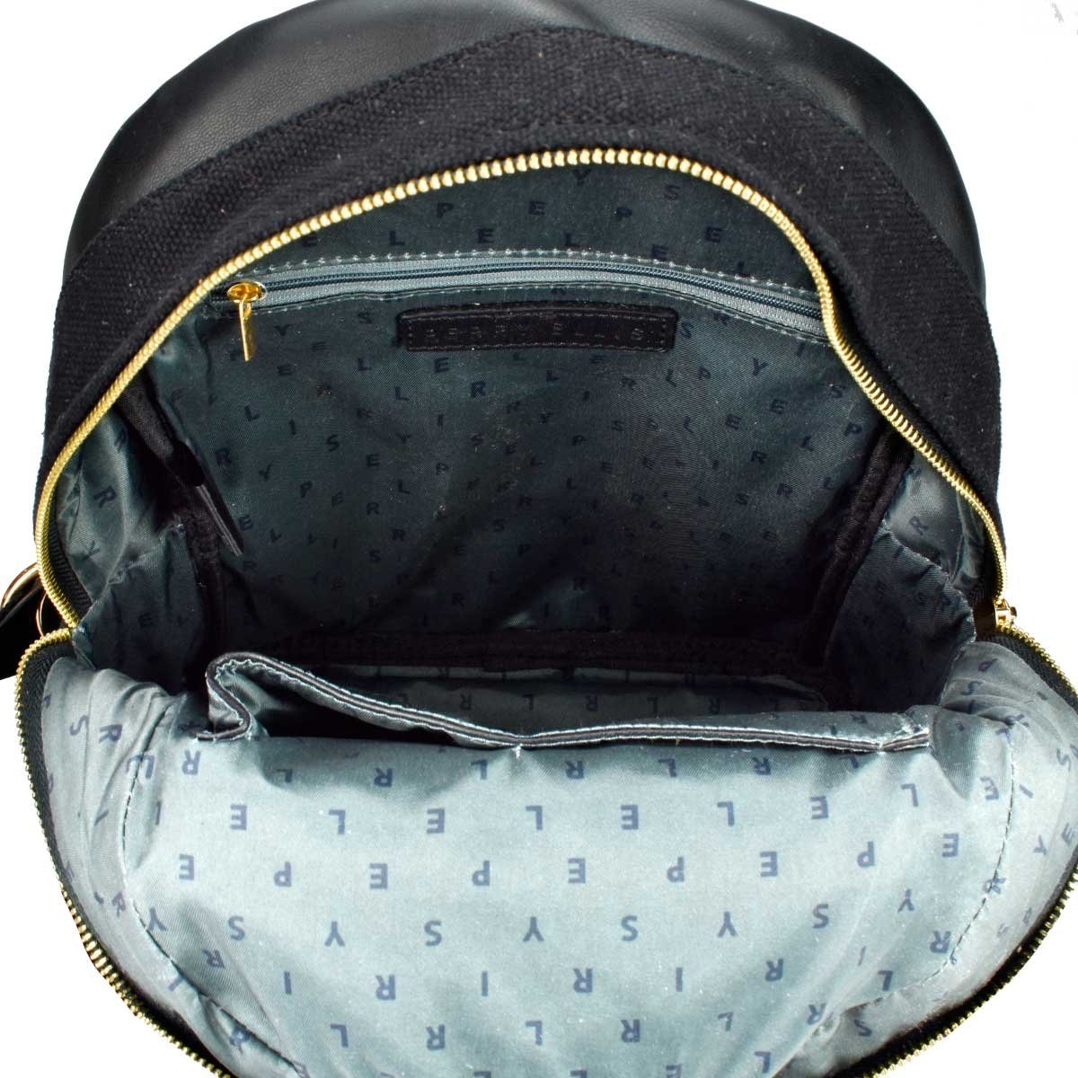 Bolso Backpack Negro Perry Ellis