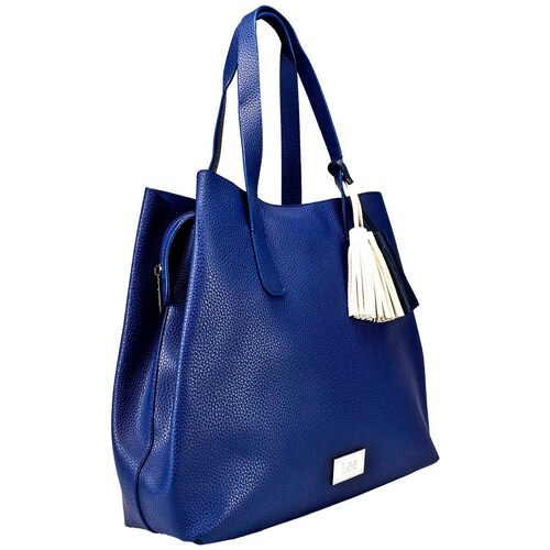 Bolso Tote Evelyn Azul Lee