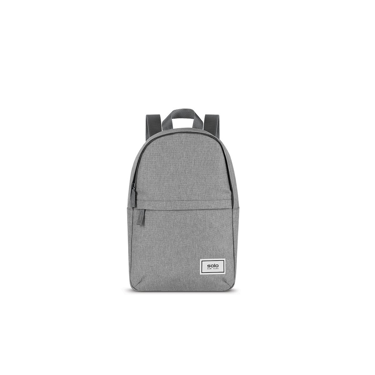 Mini Mochila Tipo Back Pack Gris Solo