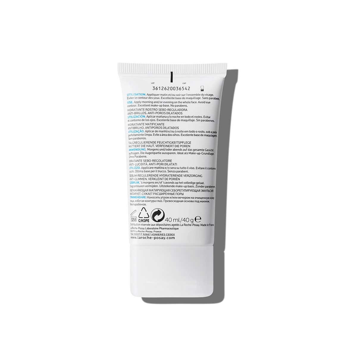 La Roche Posay Crema Matificante Para Rostro Effaclar Mat 40 ml image number 3