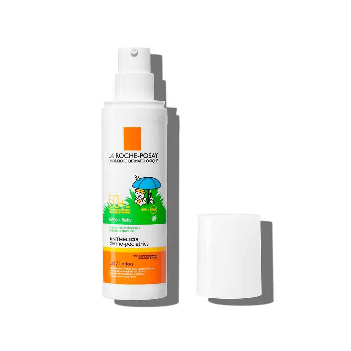 La Roche Posay Protector Solar Anthelios Dermopediatrics Loción Bebe FPS 50+ 50 ml image number 3