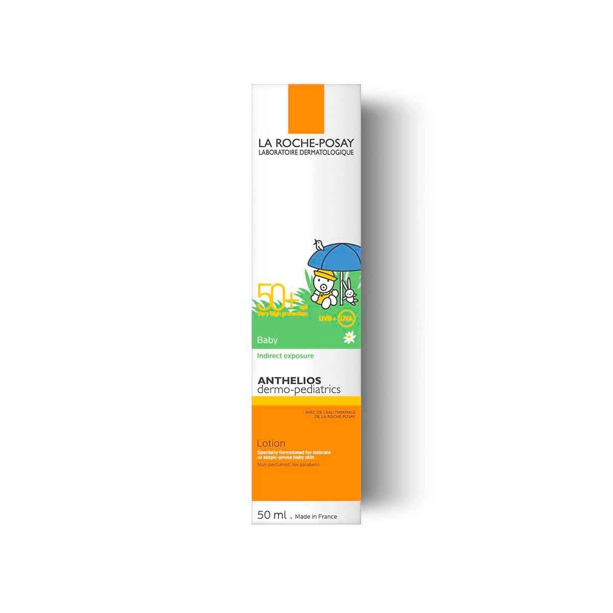 La Roche Posay Protector Solar Anthelios Dermopediatrics Loción Bebe FPS 50+ 50 ml image number 4