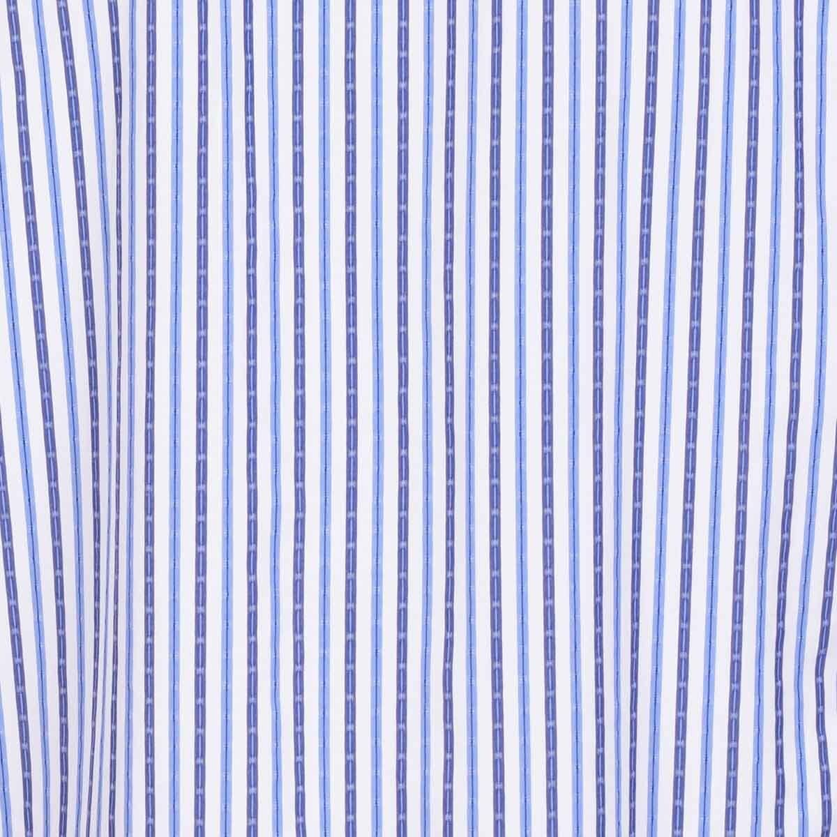 Camisa Blanca Combinada Manga Larga Scandro