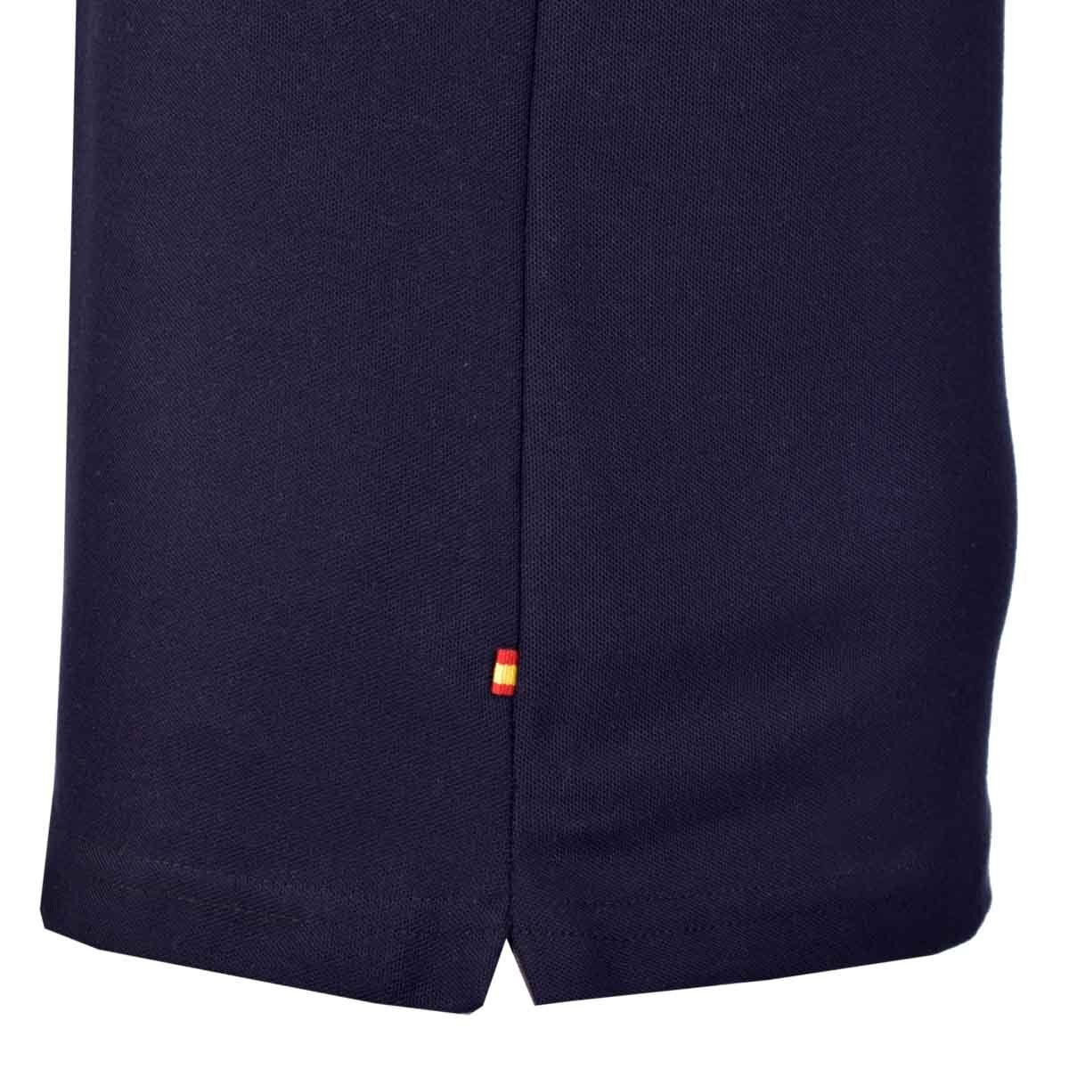 Playera Tipo Polo Azul Obscuro Scandro para Caballero