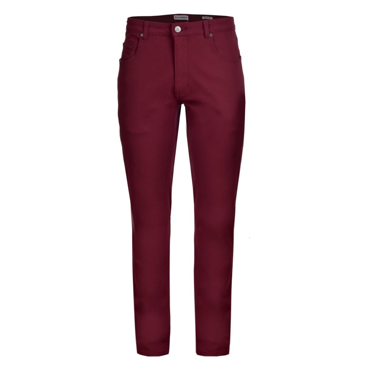 Pantalón 5 Pocket Vino Scandro para Caballero