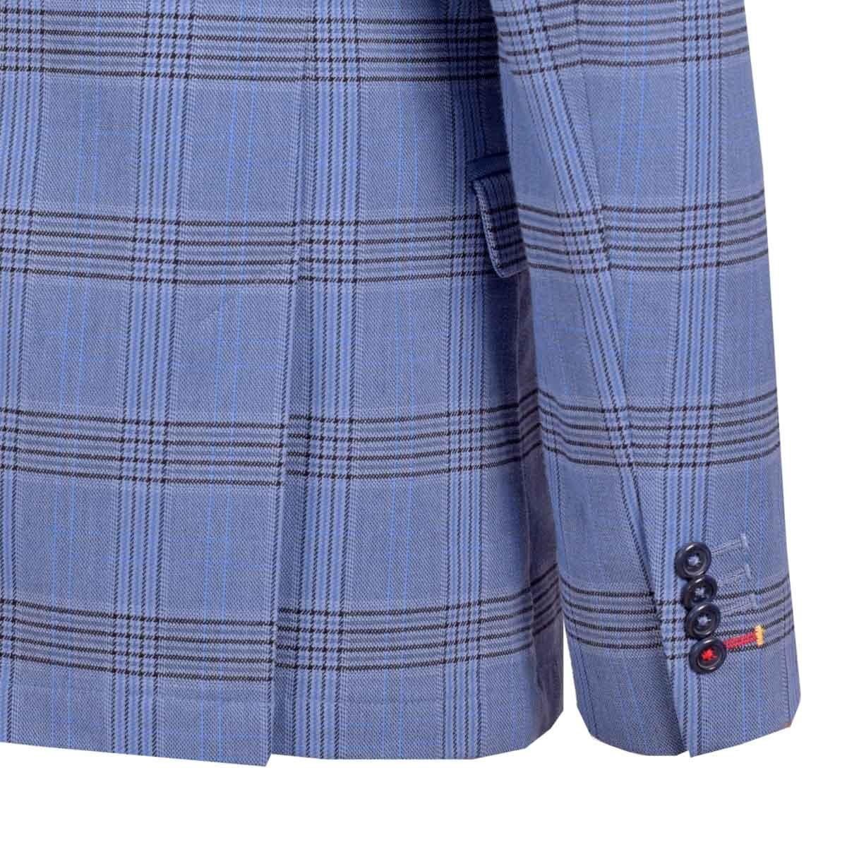 Saco Casual Azul de Rayas Scandro para Caballero