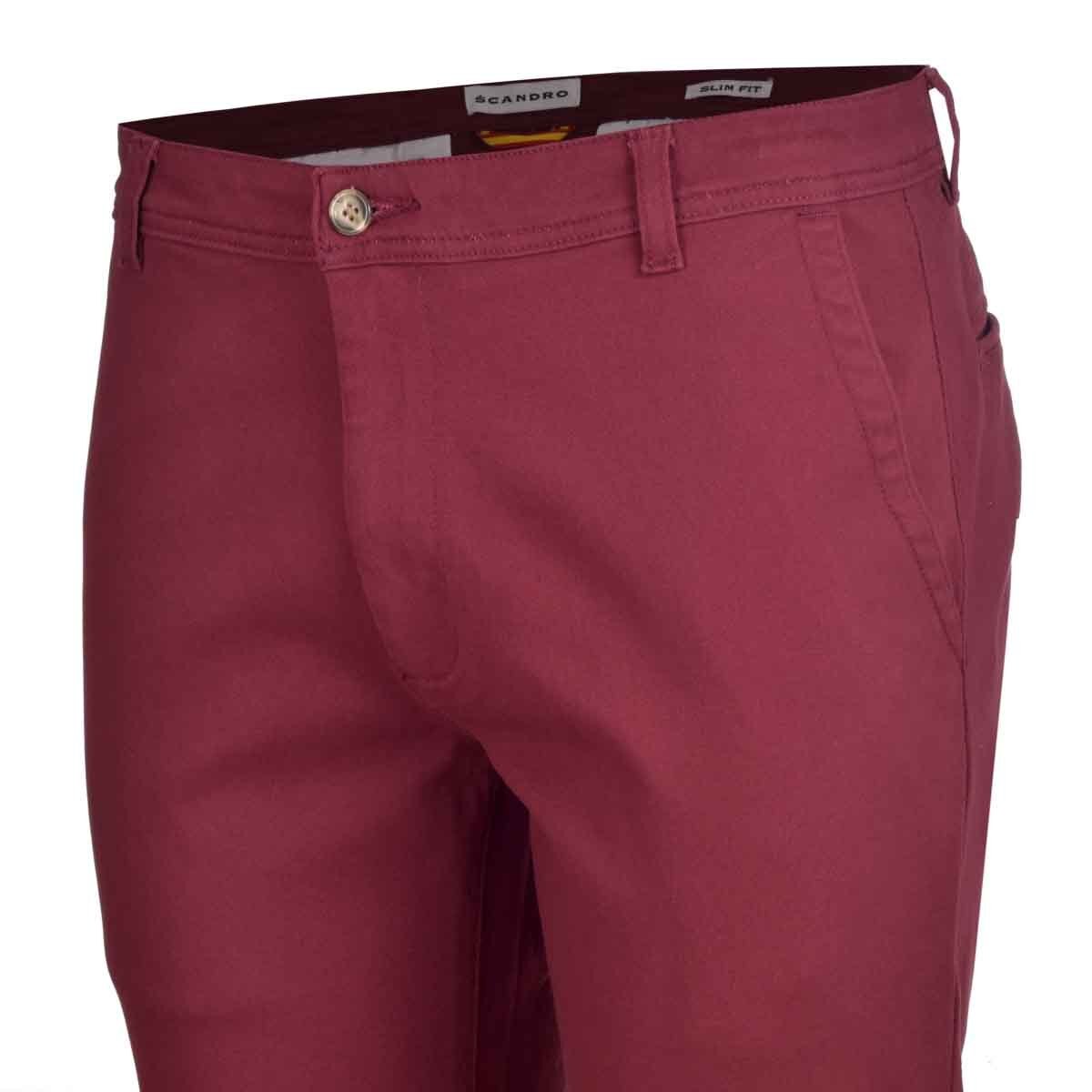 Pantalón Chino Vino Scandro