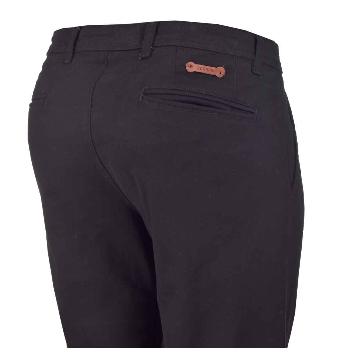Pantalón Chino Negro Scandro para Caballero