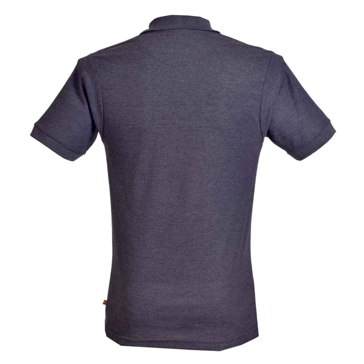 Playera Tipo Polo Gris Oxford Scandro para Caballero