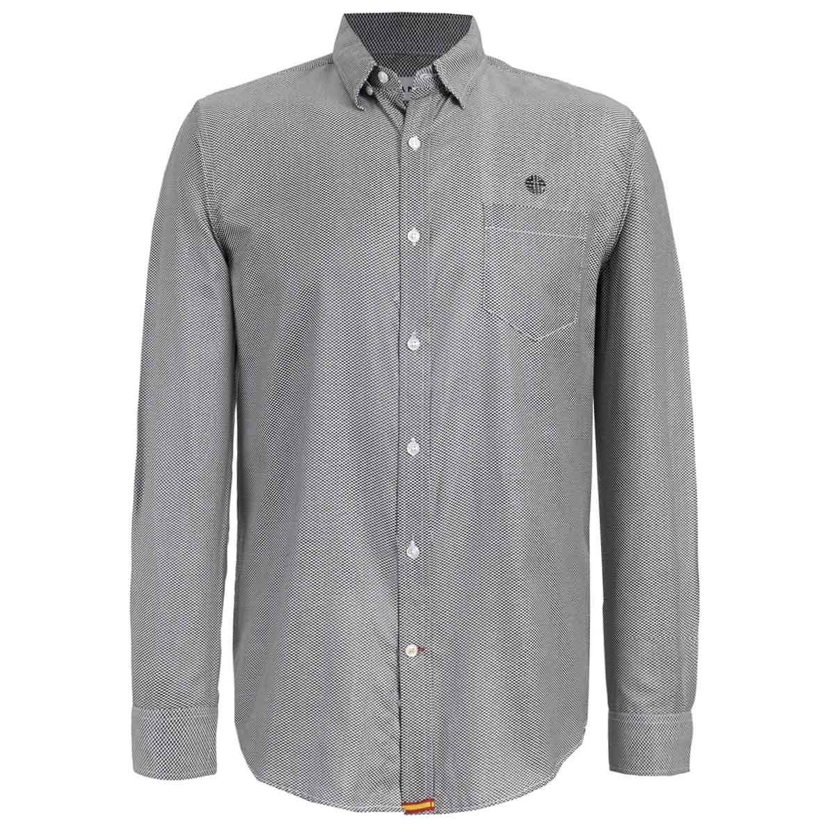 Camisa de Cuadros Chicos Manga Larga Scandro para Caballero