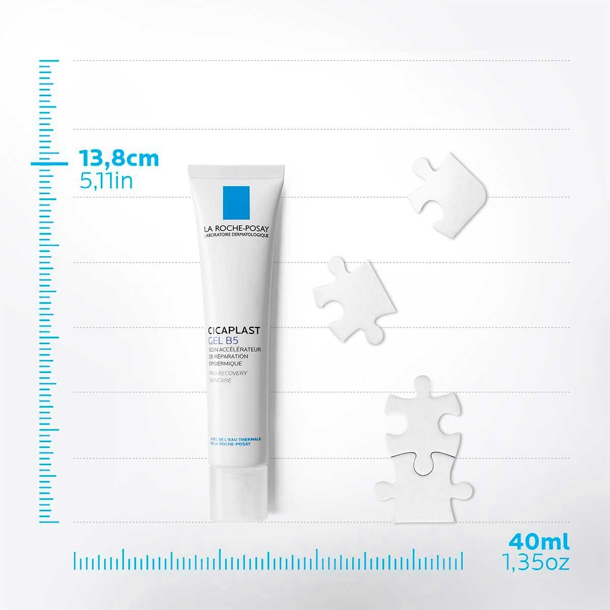La Roche Posay Cicaplast Gel B5 Gel Cicatrizante Epidérmico 40 ml image number 2