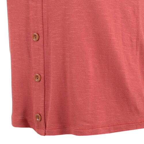 Blusa con Elástico en Cuello Fukka para Dama