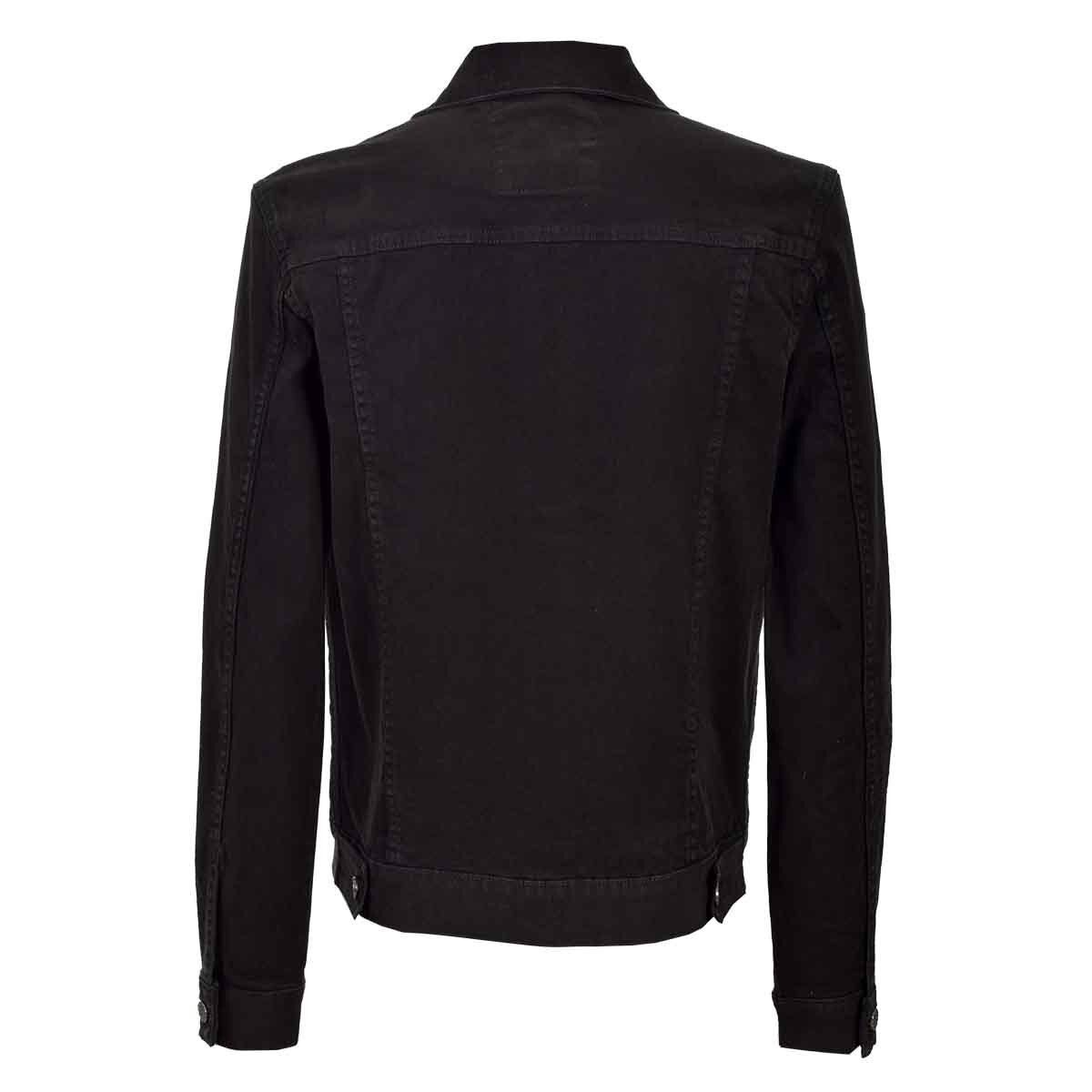 Chamarra Negra Casual Scandro para Caballero