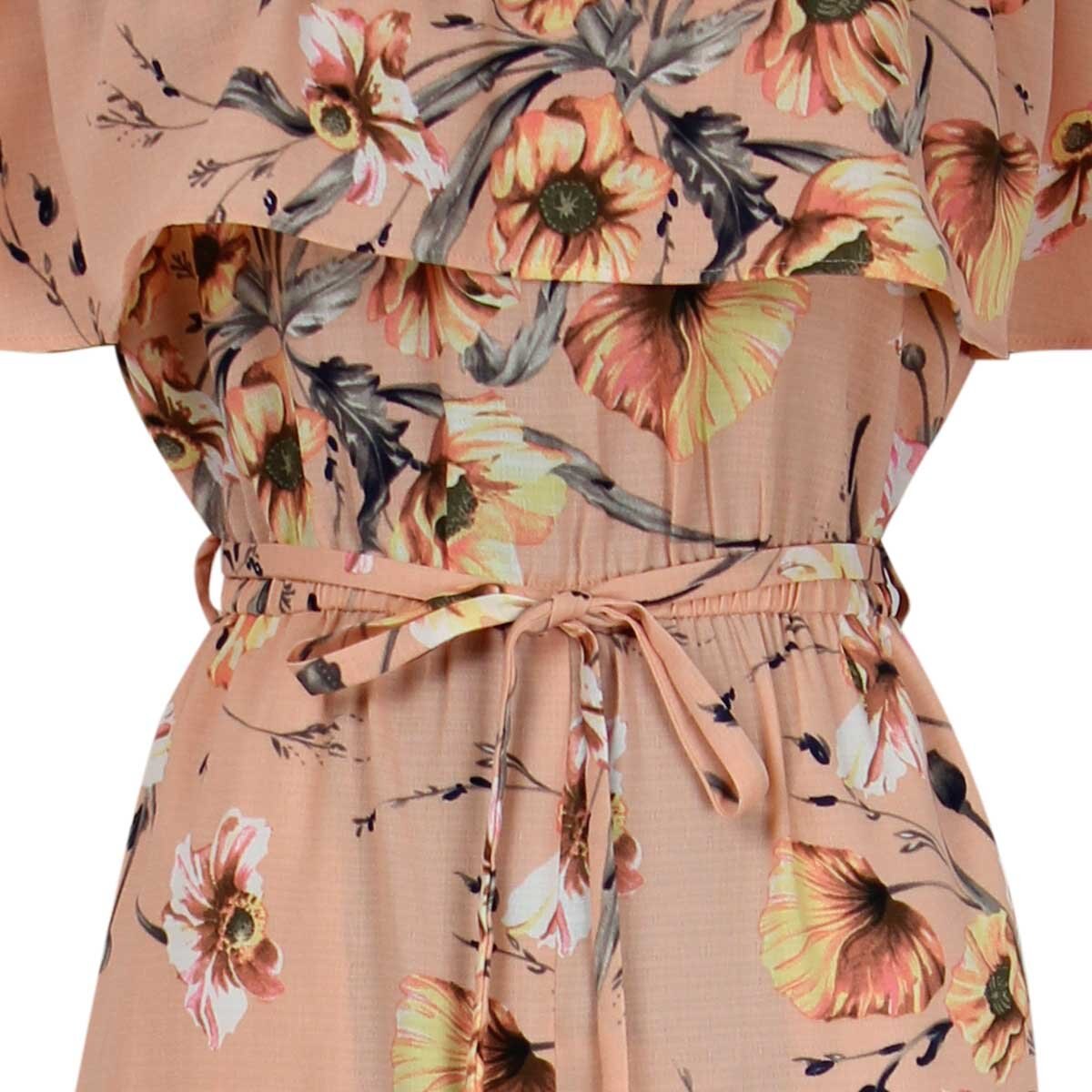 Jumpsuit con Olan Escote off Shoulder Elle