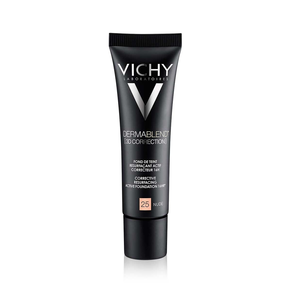 Vichy Dermablend 3D Base de Maquillaje En Mousse Tono 25 Nude 30 ml image number 1