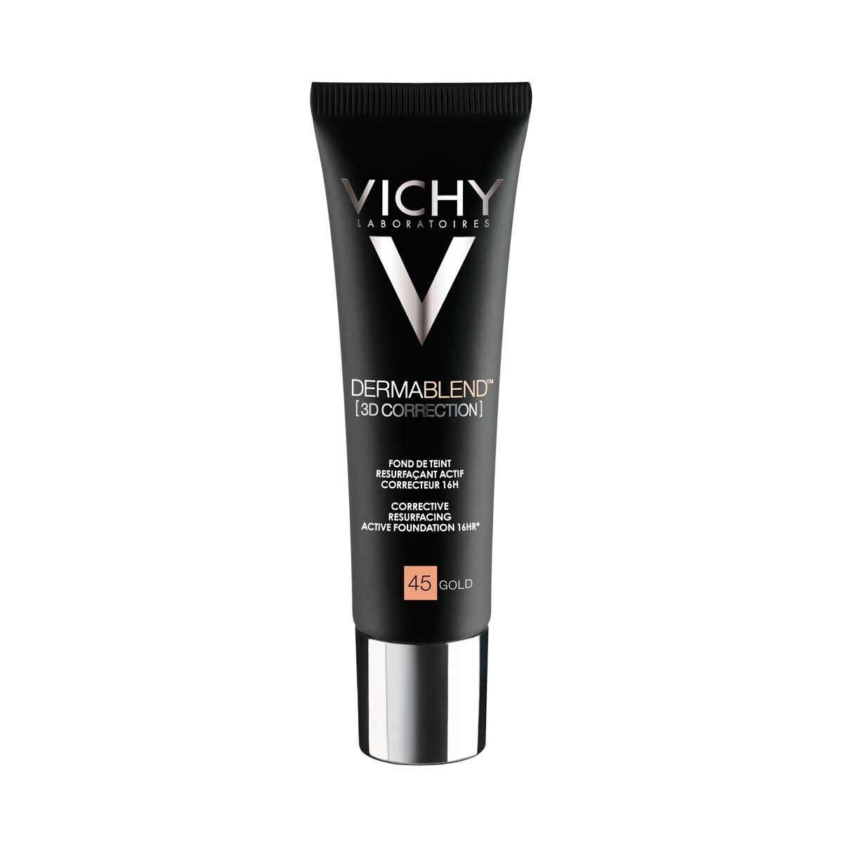 Vichy Dermablend 3D Base de Maquillaje En Mousse Tono 45 Gold 30 ml image number 0