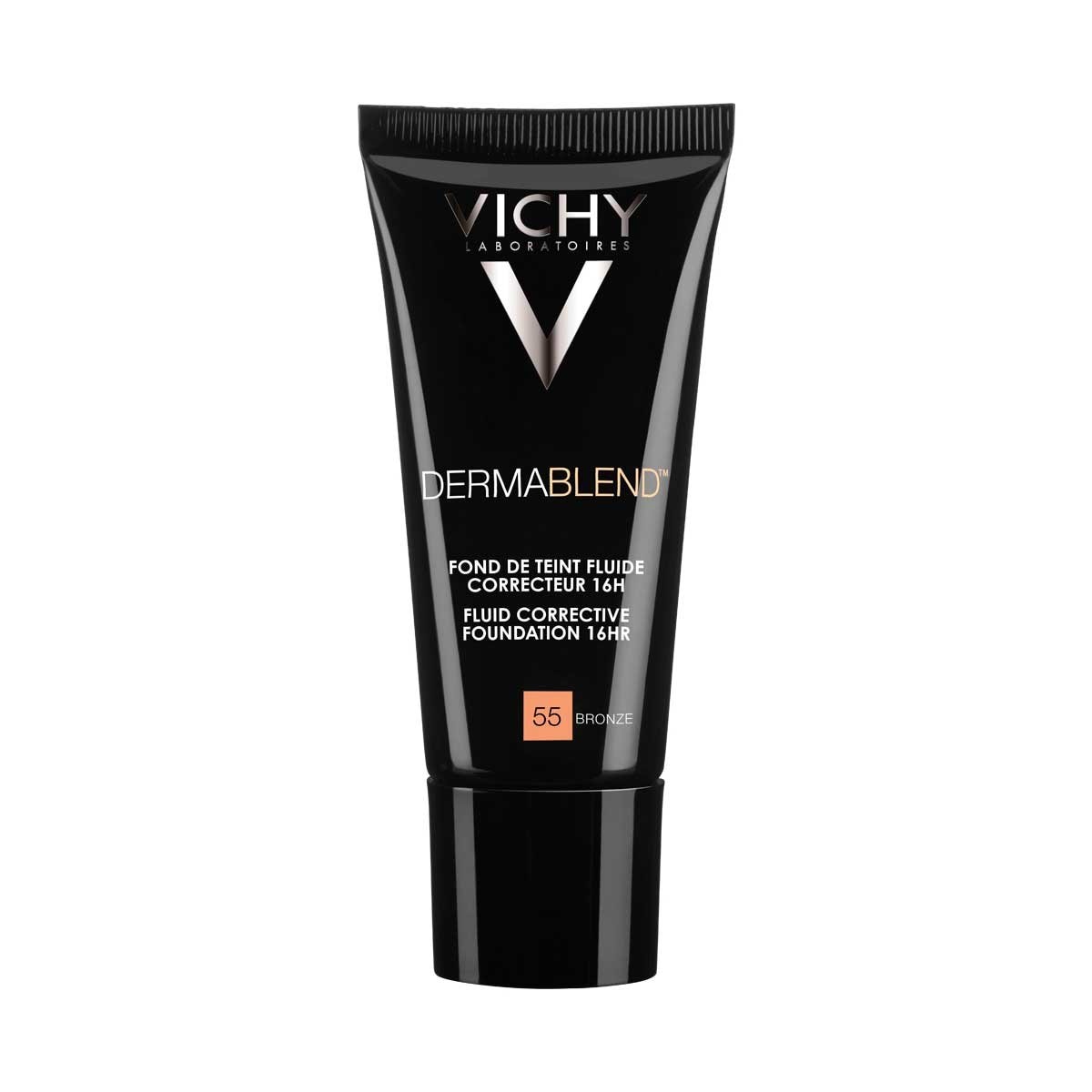 Vichy Dermablend Base de Maquillaje Fluida Tono 55 Bronze 30 ml image number 0
