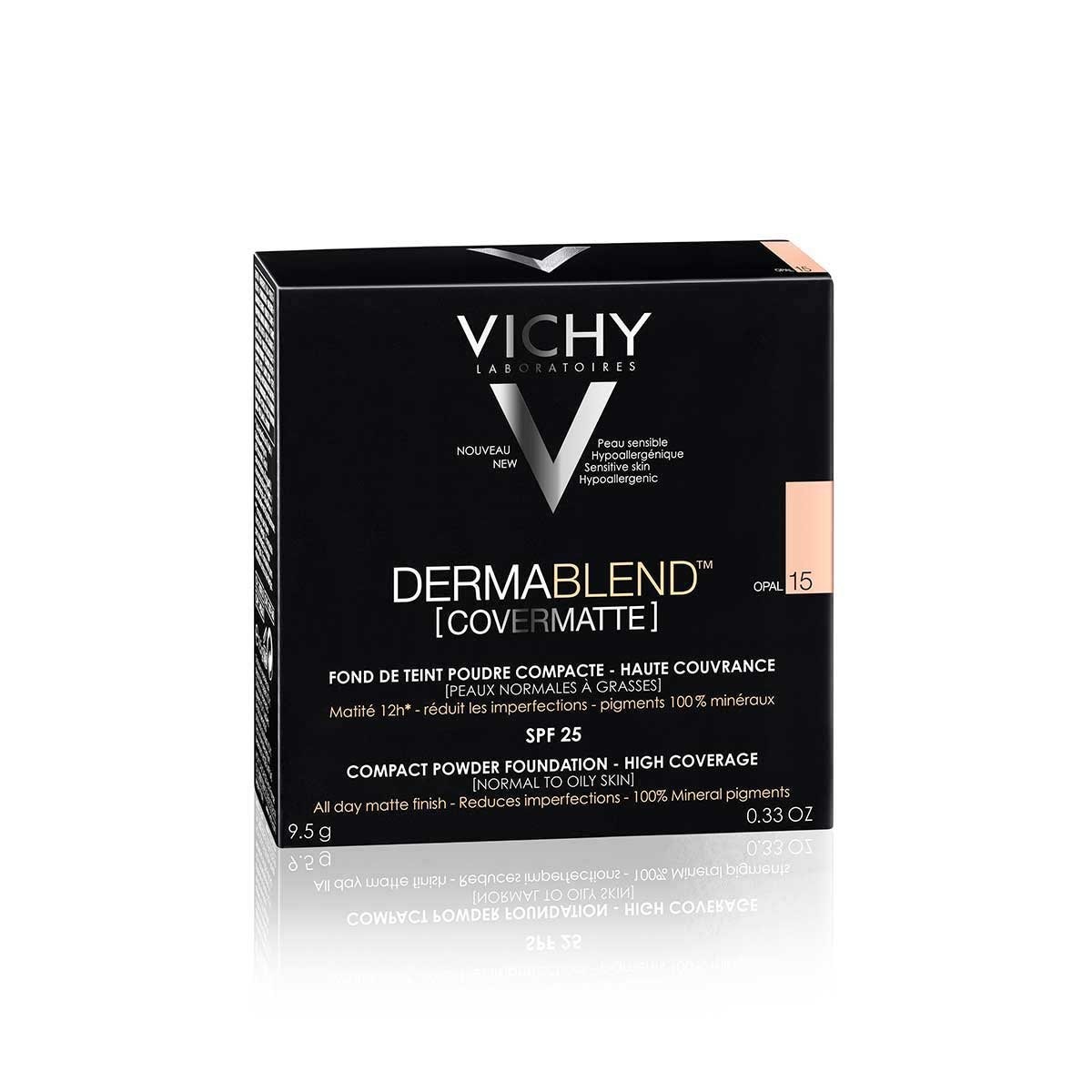 Vichy Dermablend Polvo compacto Covermatte Tono 55 Bronze 9.5 g image number 0