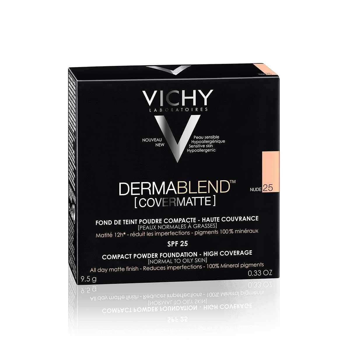 Vichy Dermablend Polvo compacto Covermatte Tono 55 Bronze 9.5 g image number 3