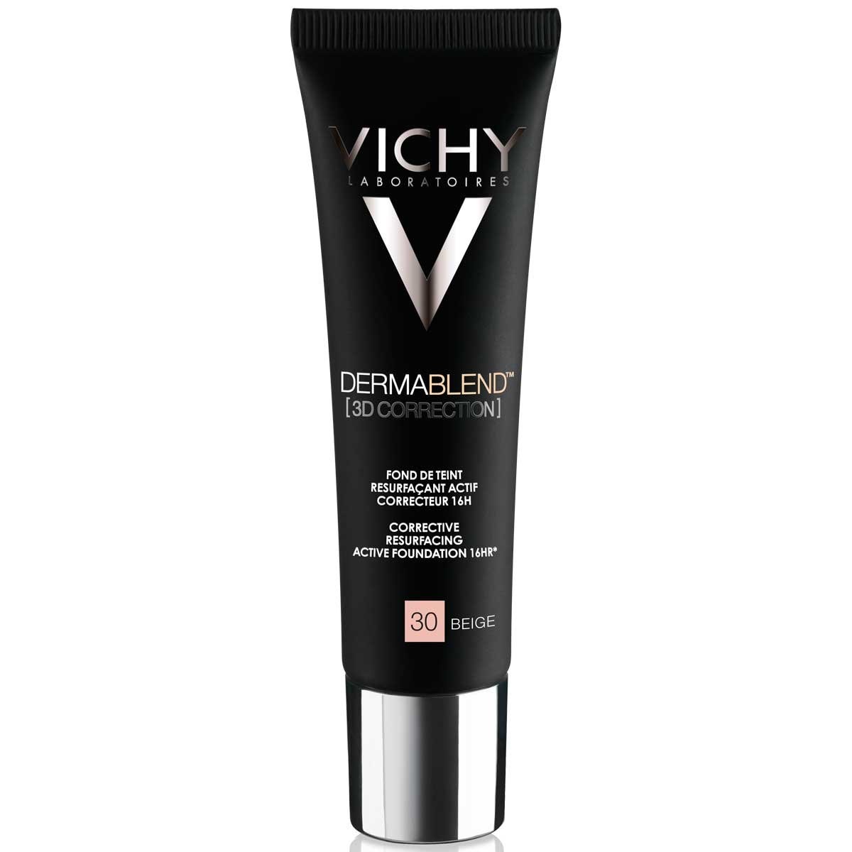 Vichy Dermablend 3D Base de Maquillaje En Mousse Tono 30 Beige 30 ml image number 0