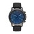 Reloj para Caballero Negro con Carátula Azul Mass Market