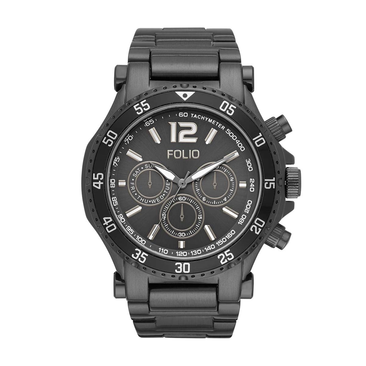 Reloj para Caballero Gunmetal Mass Market