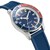 Reloj de Silic&oacute;n con Bisel Azul/rojo para Caballero Nautica